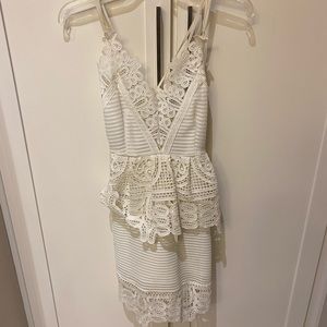 White Lace Dress
